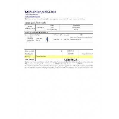 BUYING SERVICE