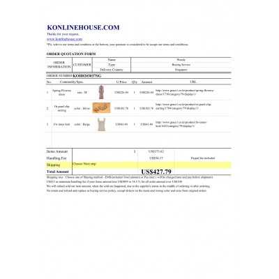 BUYING SERVICE