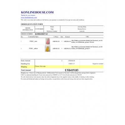 BUYING SERVICE