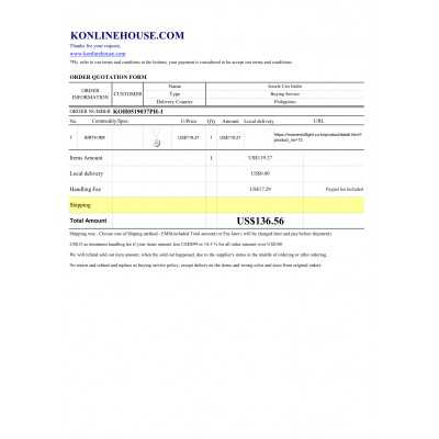 BUYING SERVICE