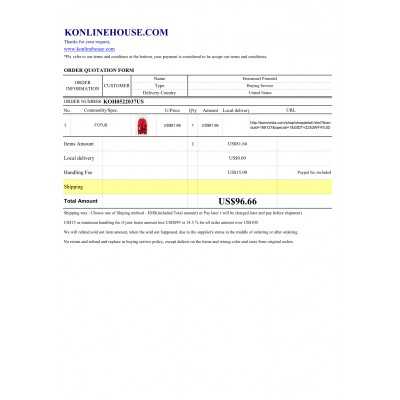 BUYING SERVICE