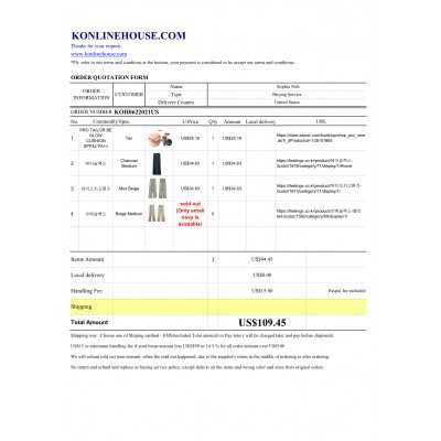 BUYING SERVICE
