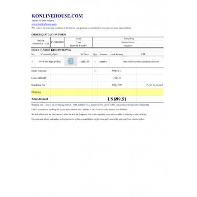 BUYING SERVICE