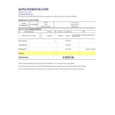 BUYING SERVICE