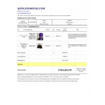BUYING SERVICE