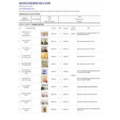 BUYING SERVICE
