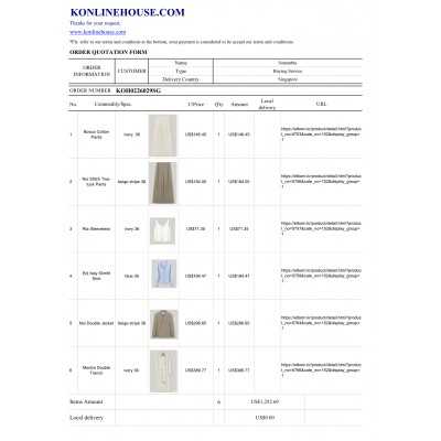 BUYING SERVICE