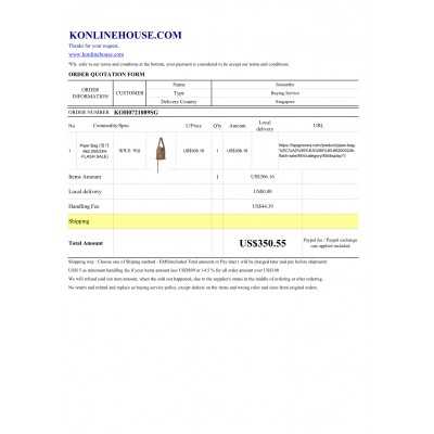 BUYING SERVICE