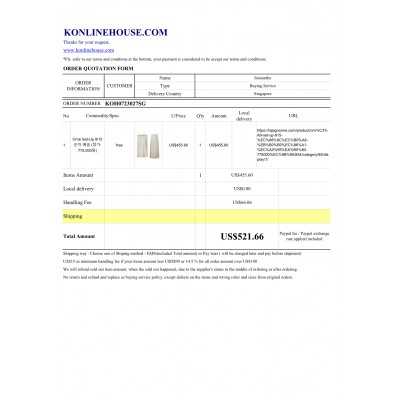 BUYING SERVICE