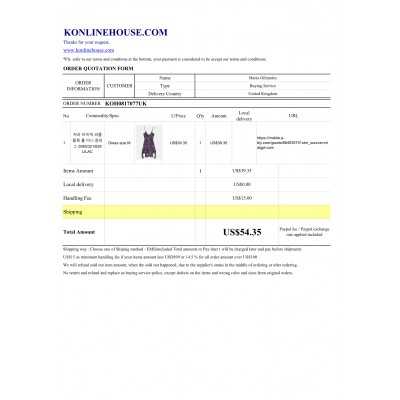 BUYING SERVICE